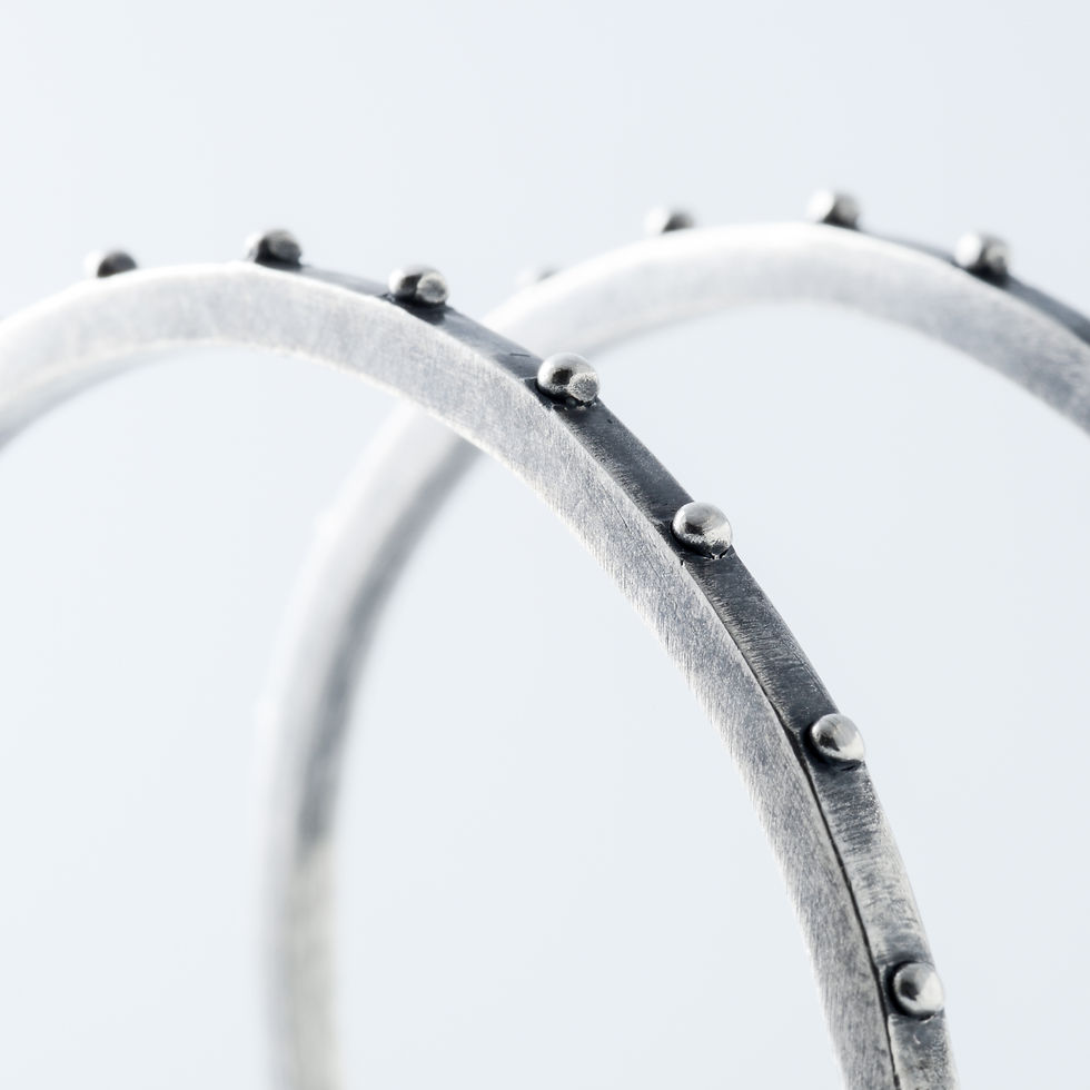 Thumbnail: Sterling Silver Lights Cuff