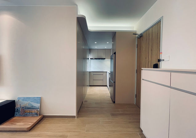 奶油簡約・宅|長沙灣麗翠苑 Creative Interior Design Studio 設計裝修統籌師