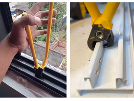 ÁGUA ACUMULADA NA ESQUADRIA PODE COMPROMETER O VIDRO LAMINADO