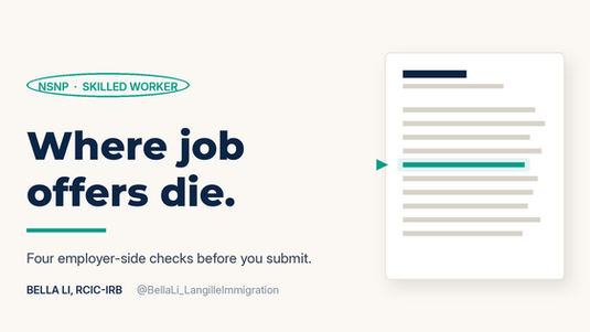 NSNP Job Offer Requirements: The 4 Traps That Sink Qualified Applicants