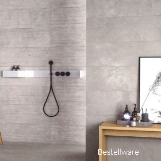 Struttura Marea Calce Fliese 33,3x100cm rett