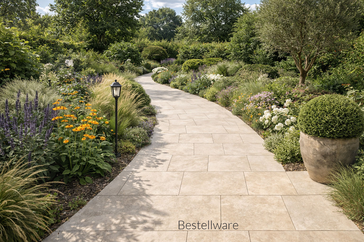 Ivory Outdoorfliesen 60x60x2 cm R11