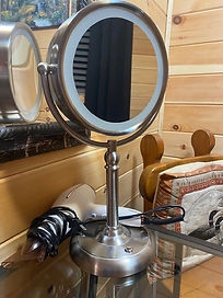 Vanity table, mirror and haridryer in bedrrom.jpg