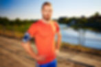 Ragazzo prima di correre