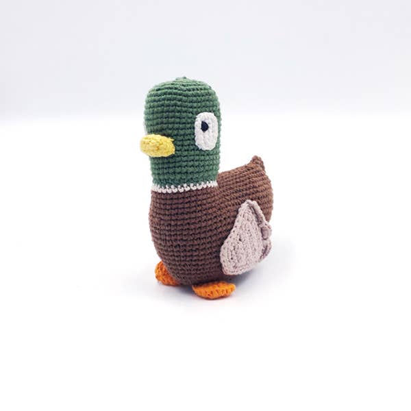Farmyard Mallard Duck Rattle