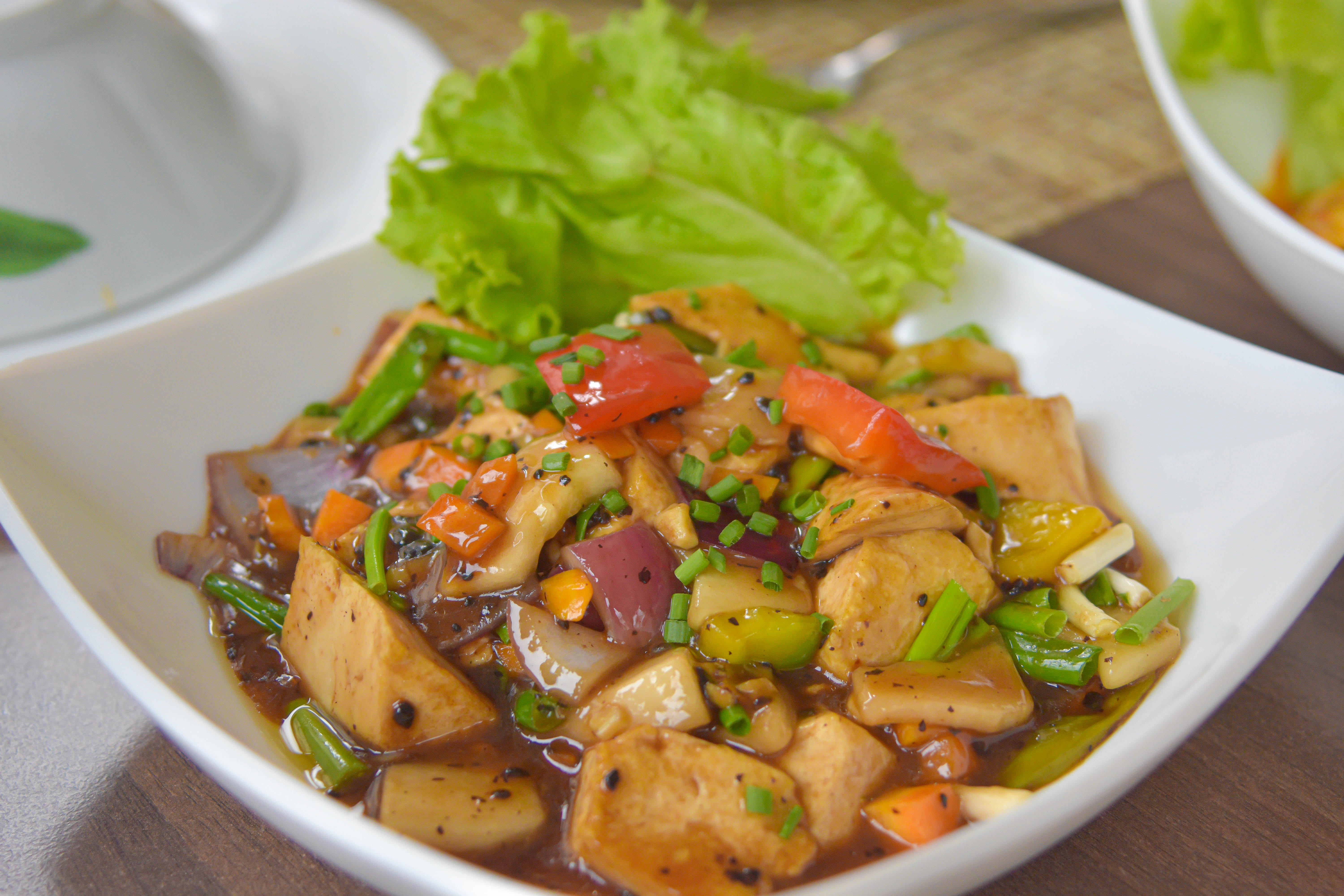 Arranged Food and Objects