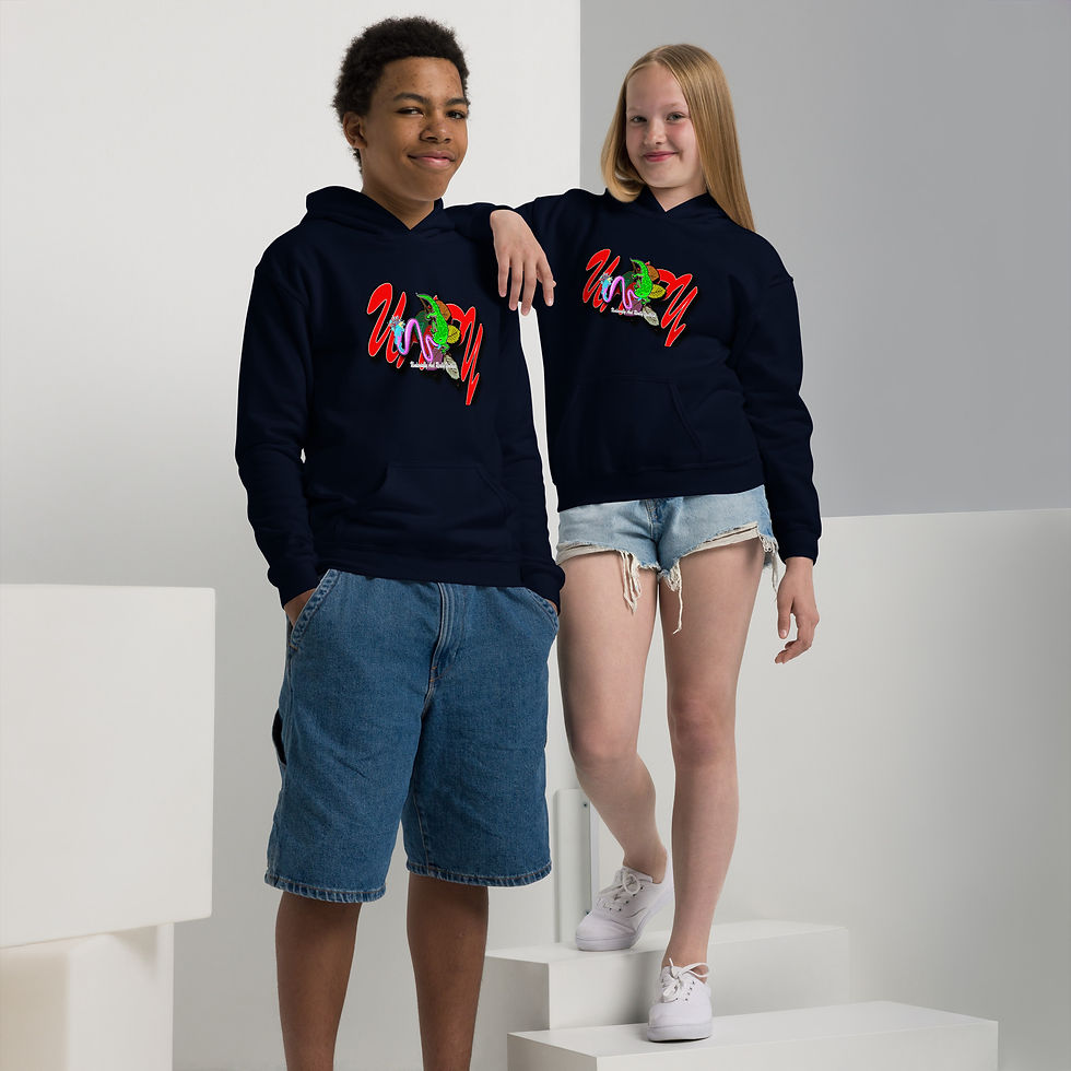 Thumbnail: Youth heavy blend hoodie