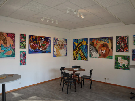 Exposition « Le déluge artistique de Adoniz » de Deniz Tinar, Mars 2021
