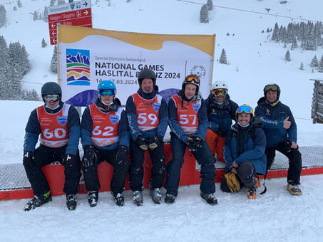 SKI-SNOWBOARD Rencontre Special Olympics à Brienz 8-9 janvier 2022