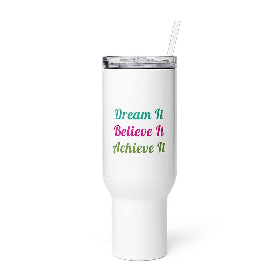 Thumbnail: Travel mug with a handle