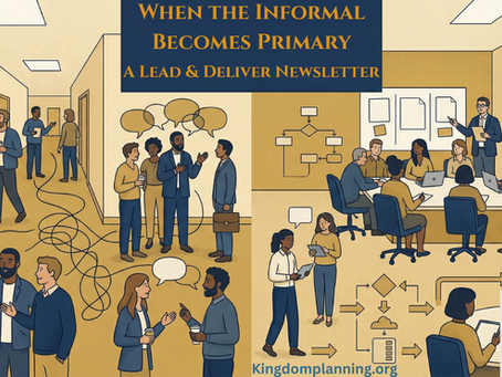 When the Informal Becomes Primary