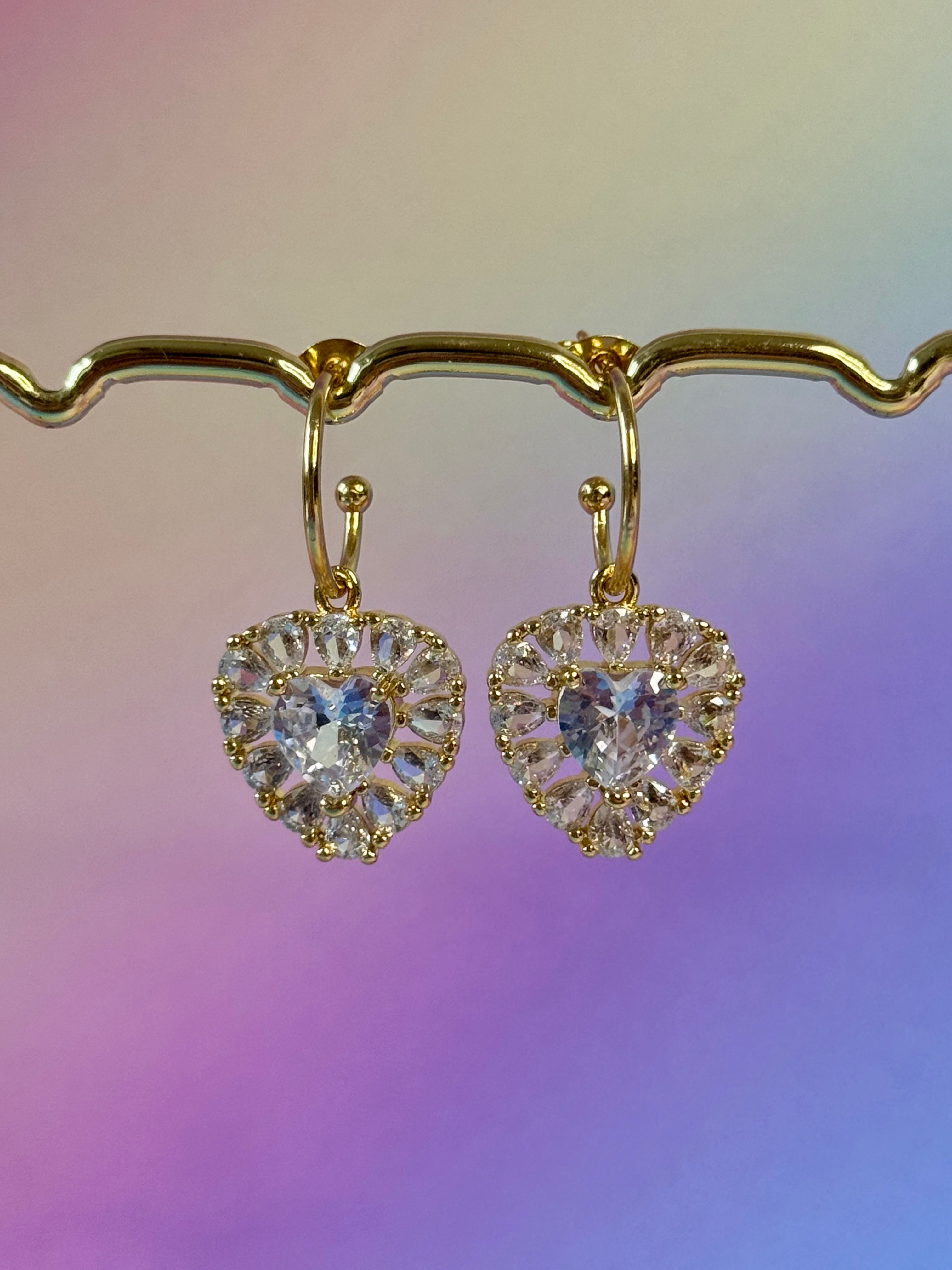 Boucles Coeurs ornementaux ✨