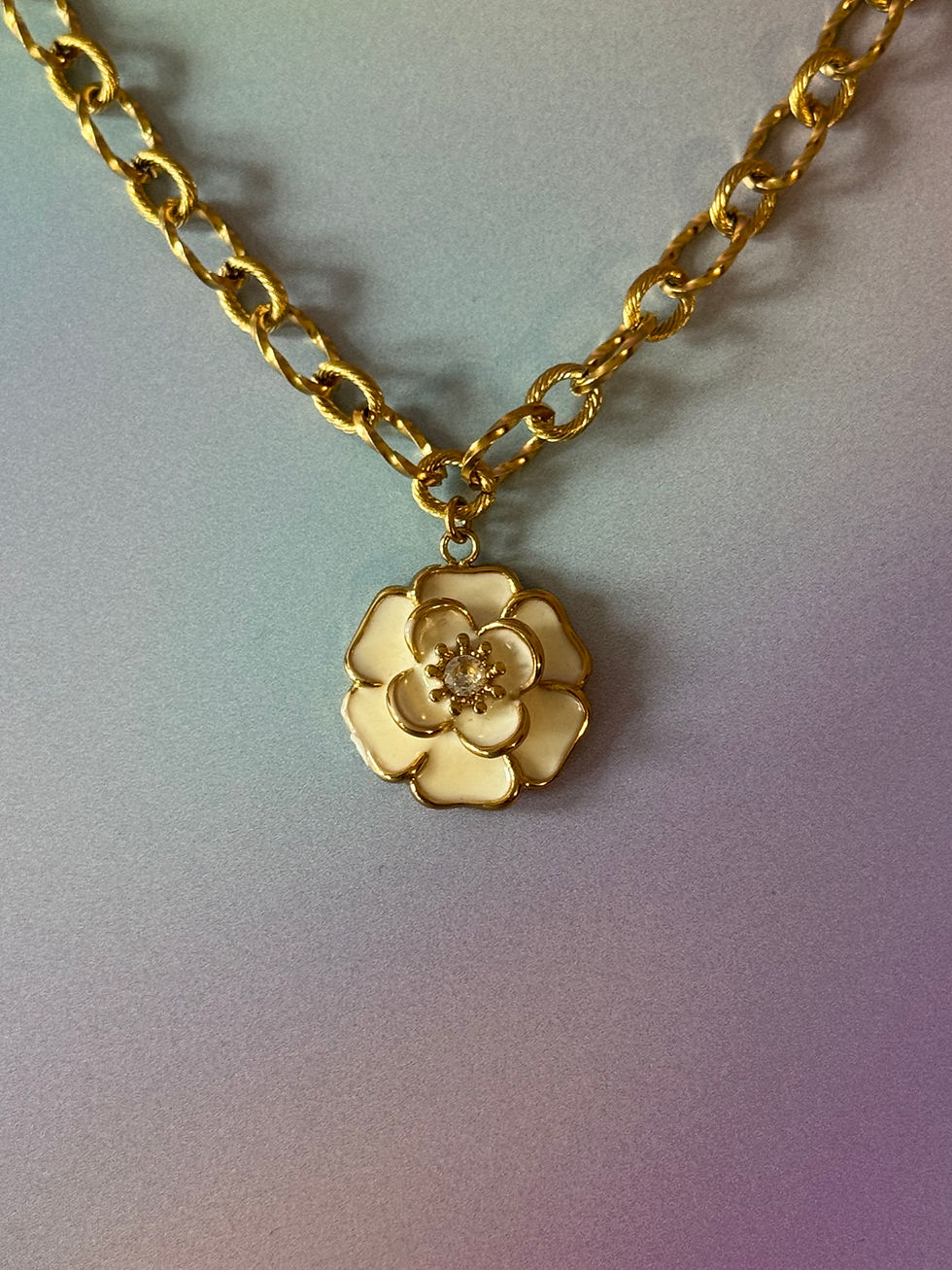 Miniature : Collier Douce Fleur 🌸​🤍​