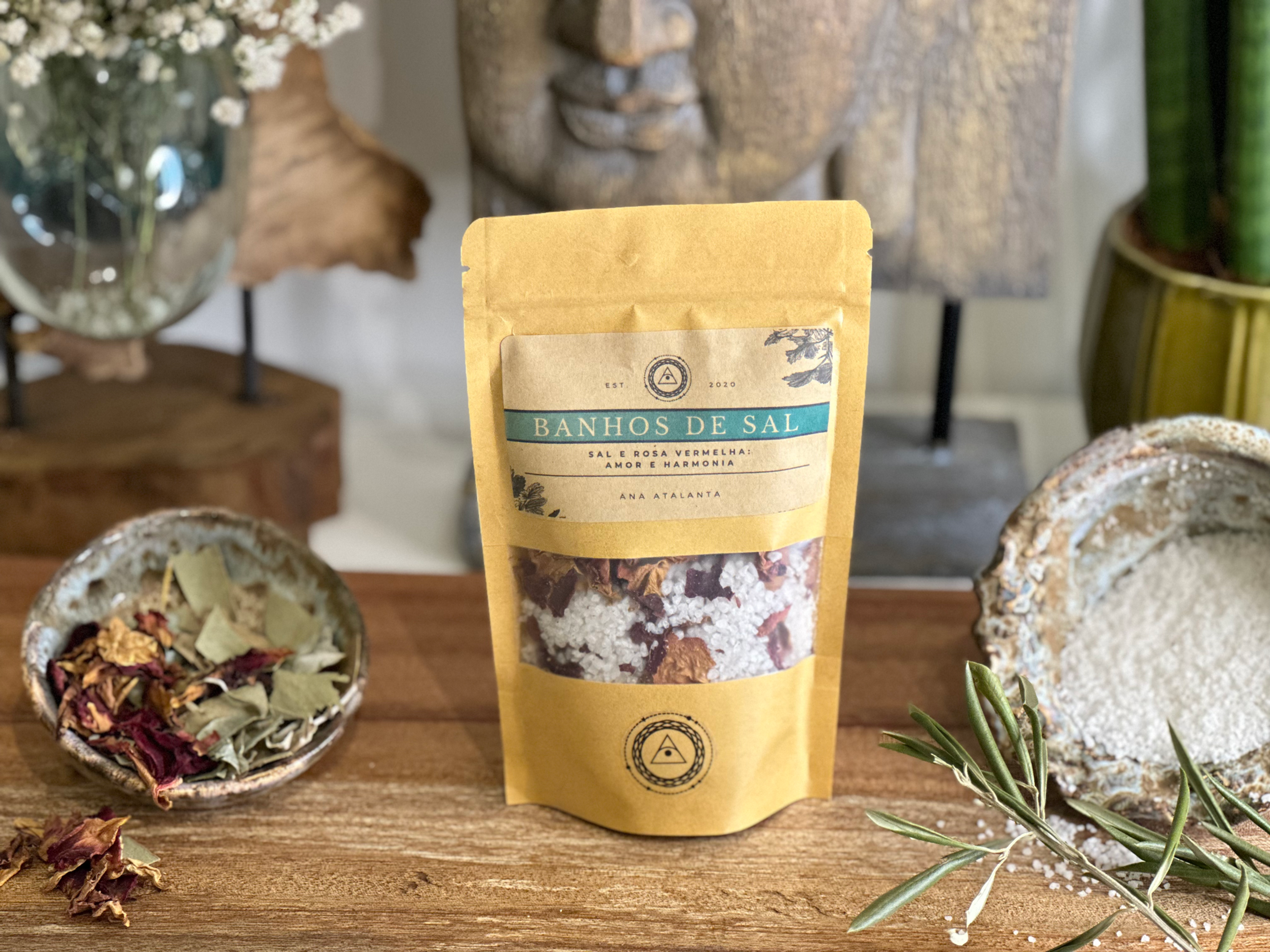 Sal e Rosa Vermelha | Amor e Harmonia