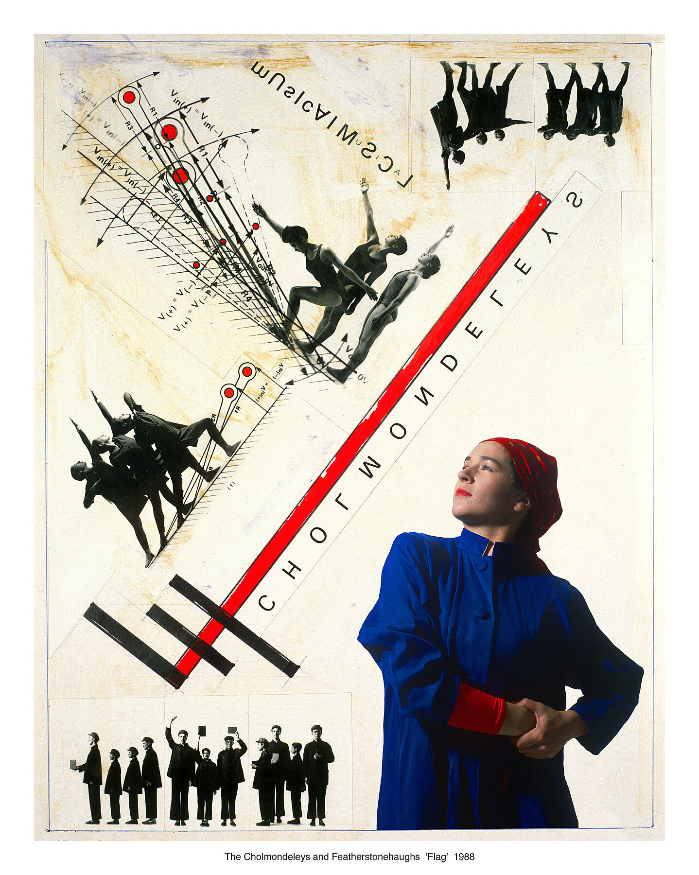 The Cholmondeleys & Featherstonehaughs 'Flag' 1988.
