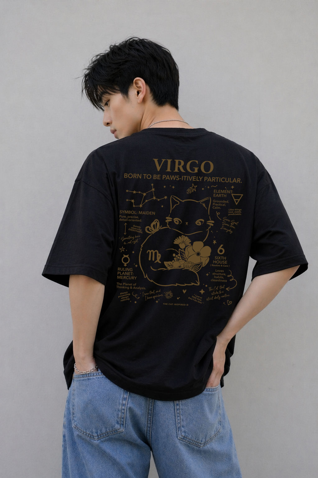 Virgo Cat T-shirt