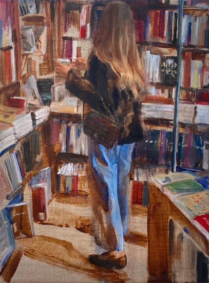 Oil painting by Lilie Hsia