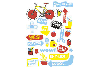 Прев'ю: Happy book. Креативний щоденник. Блокнот.