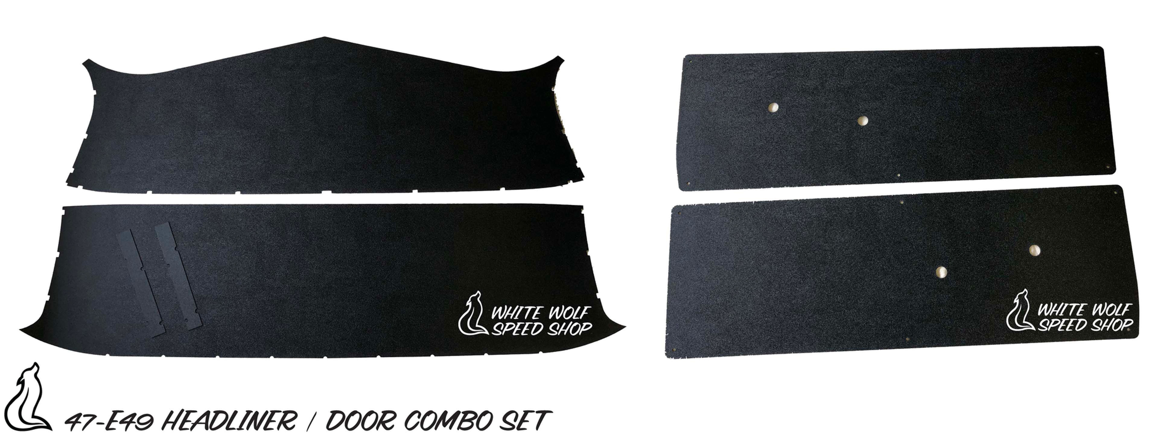 1947 - Early 1949 Chevrolet truck Door / Headlner Combo