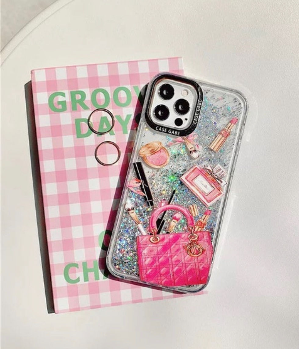 Thumbnail: Luxury Phone Case Glittery Quicksand iPhone Phone Case