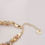 Thumbnail: 14K Gold Plated Tri-color Virgen Mary Bracelet