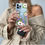 Miniatura: iPhone 13 Pro Max Case Soft and Flexible TPU Shockproof Cover Floral Pattern