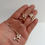 Thumbnail: 18K Gold Plated Unicorn Pendant Earrings Set