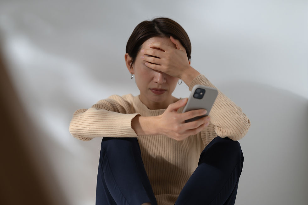 夫の浮気に悩む妻