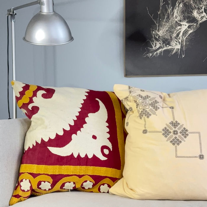 Vintage pudebetræk 60 x 60 cm
