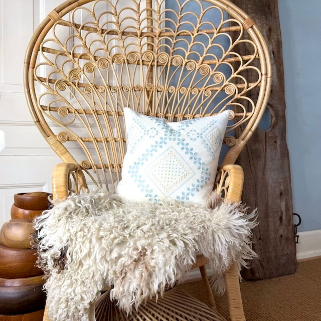 Vintage pudebetræk 50 x 50 cm