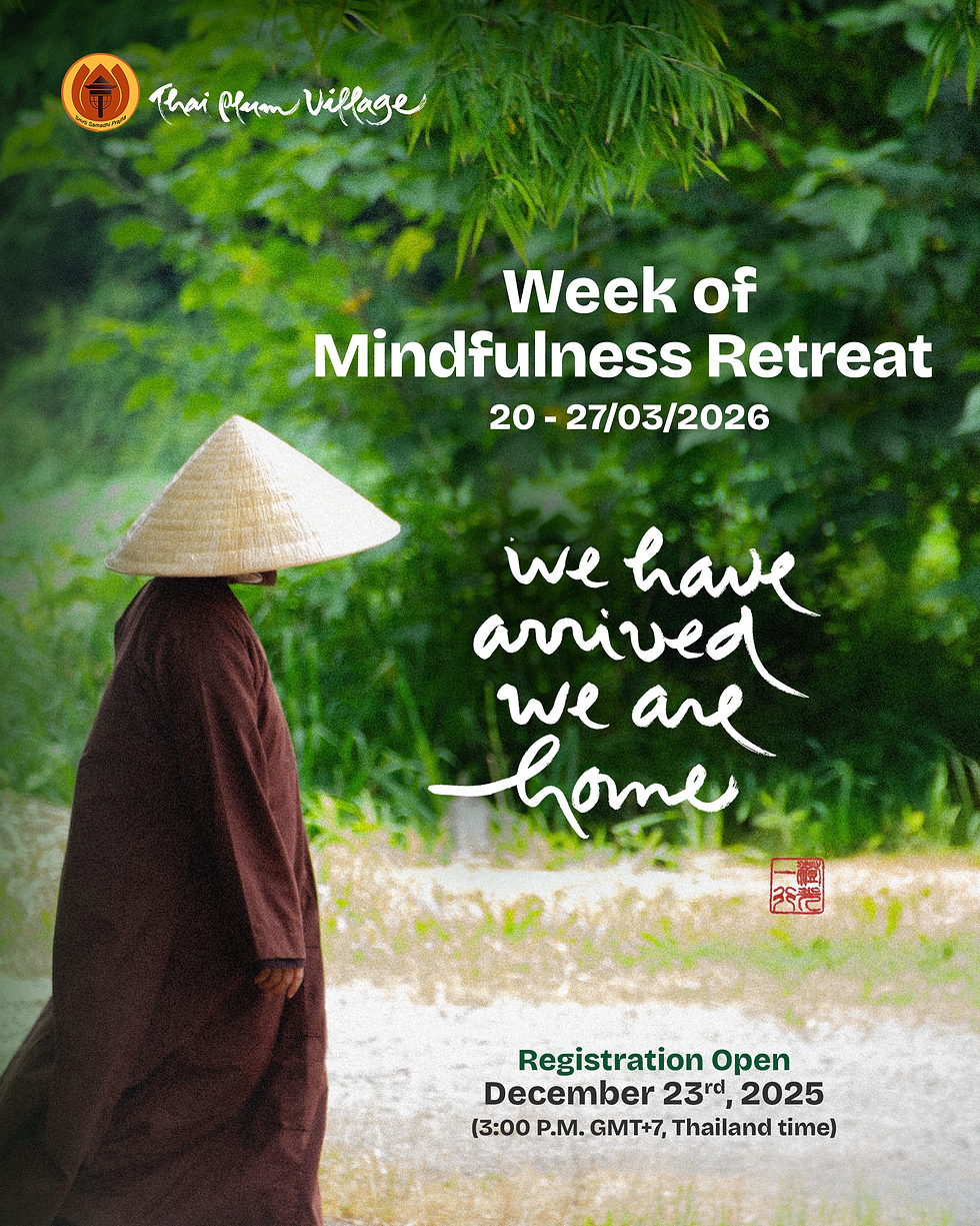 Weekly Retreat 20 - 27 March 2026
