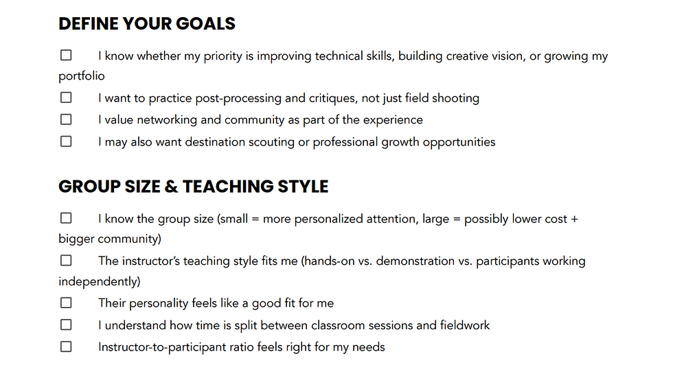 Download the 2-page checklist now!