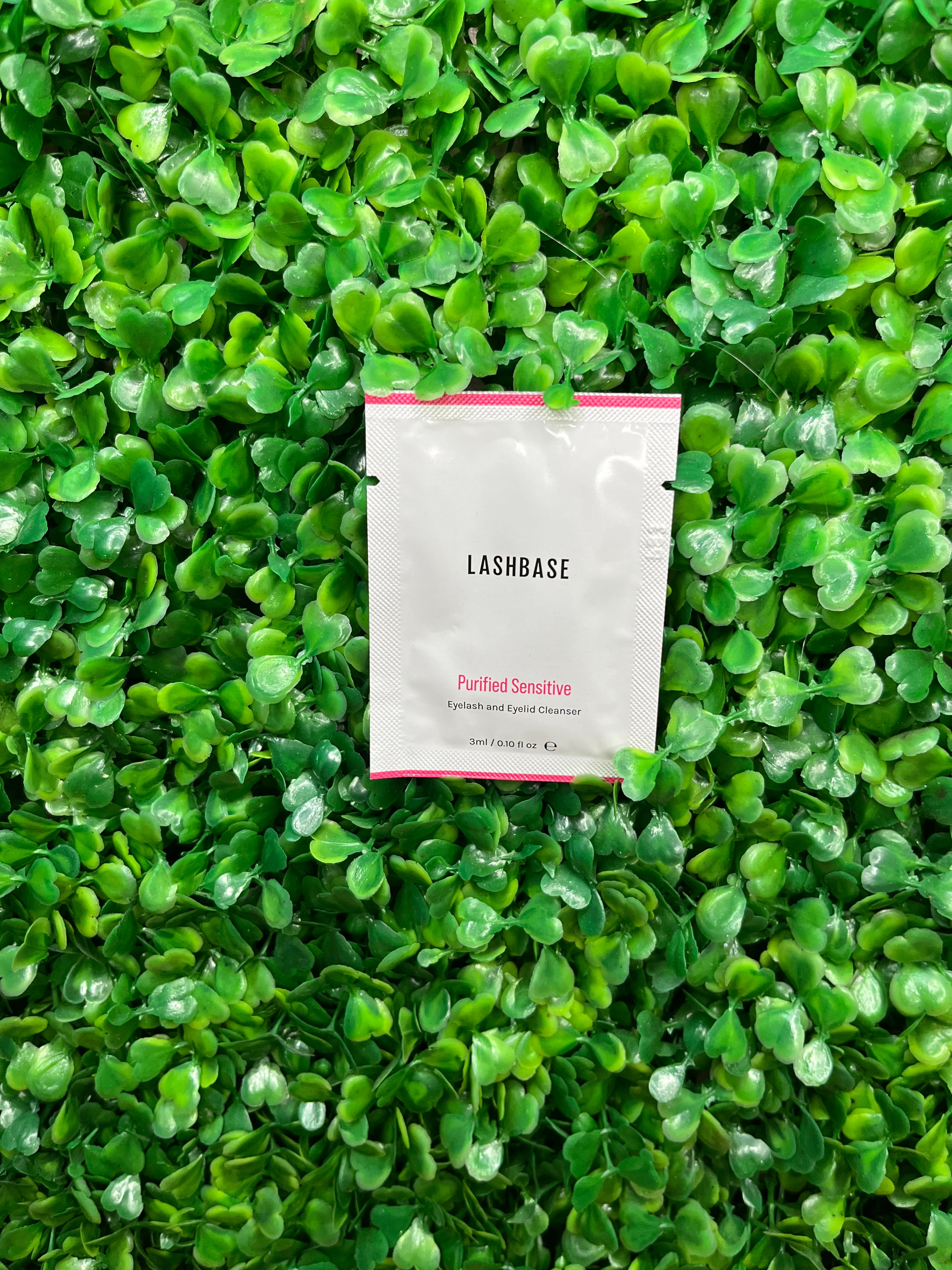 Lash cleansing sachet