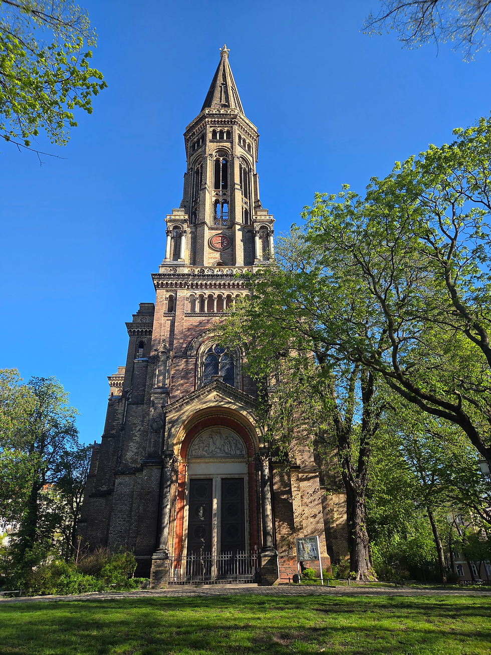 כנסיית ציון (Zionskirche) בשכונת פנצלאואר ברג בברלין