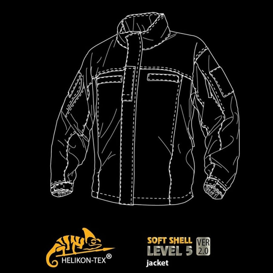 Прев'ю: Куртка LEVEL 5 Ver.2 - Soft Shell H2250
