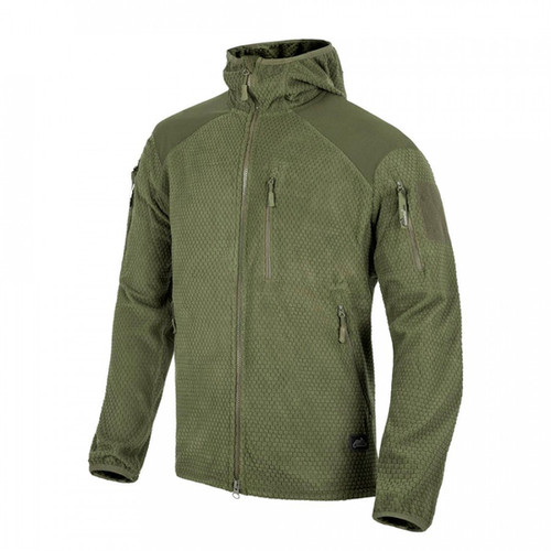 Куртка ALPHA HOODIE - Grid Fleece H2137 | HELIKON
