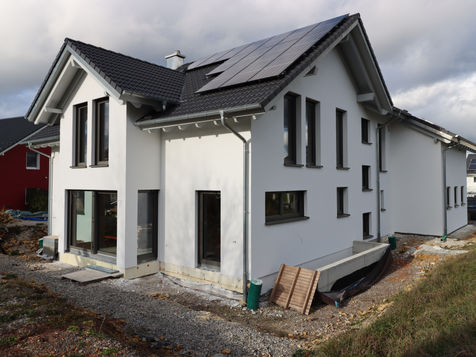 2025: Neubau eines KfW-Effizienzhauses 40+ in Eglingen