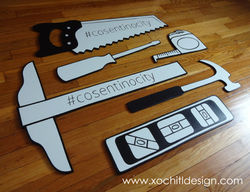 Custom photobooth props