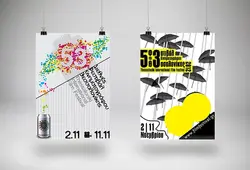 Poster design admition