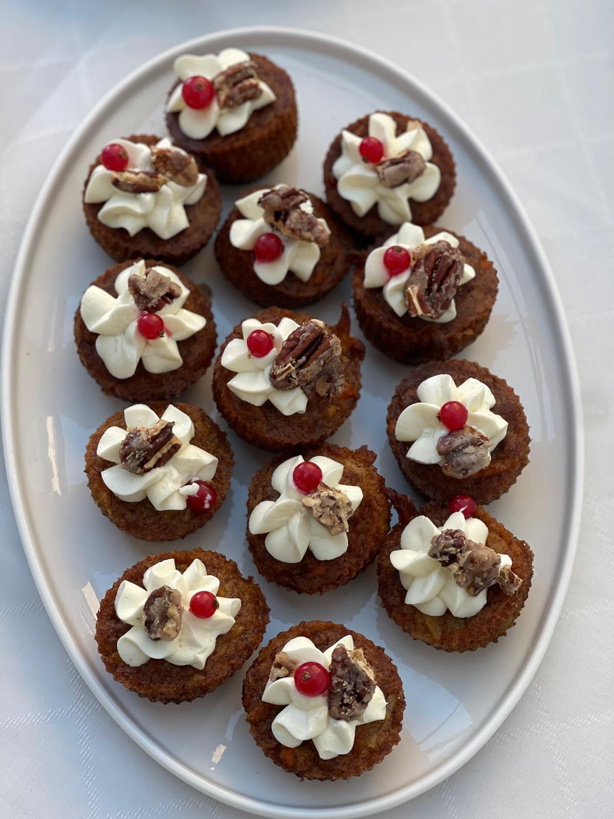 Karrotenkuchen mit Frischkäse-Frosting