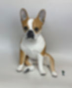 Thumbnail: Custom French Bulldog Statue/Urn