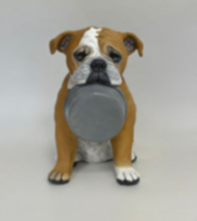 Custom English Bulldog Statue/Urn