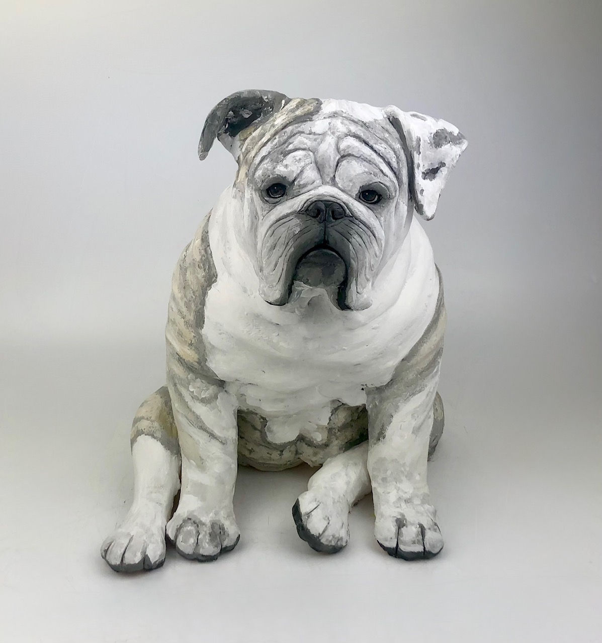 Custom Bulldog Statue/Urn