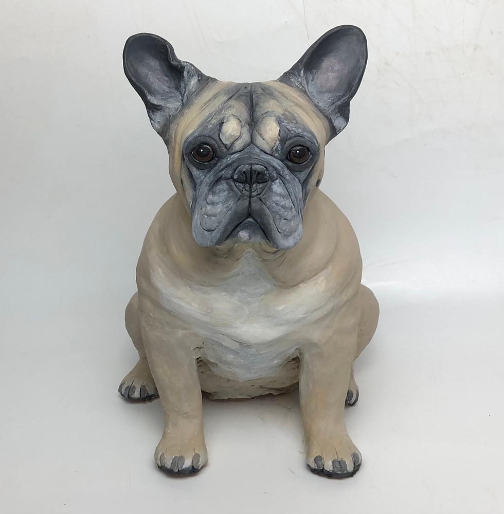 Thumbnail: Custom English Bulldog Statue/Urn