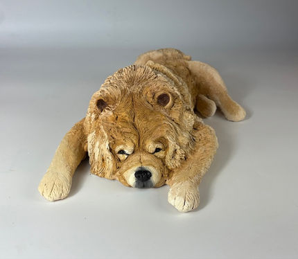 Custom Chow Chow Urn