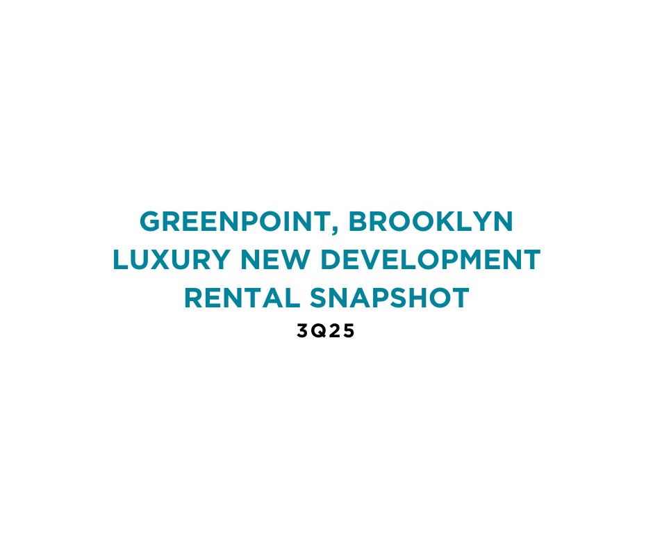 Greenpoint Luxury Rental Snapshot | Q3 2025 Market Trends & Insights