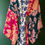 Miniatura: Kimono longo mix estampas pink e verde petróleo