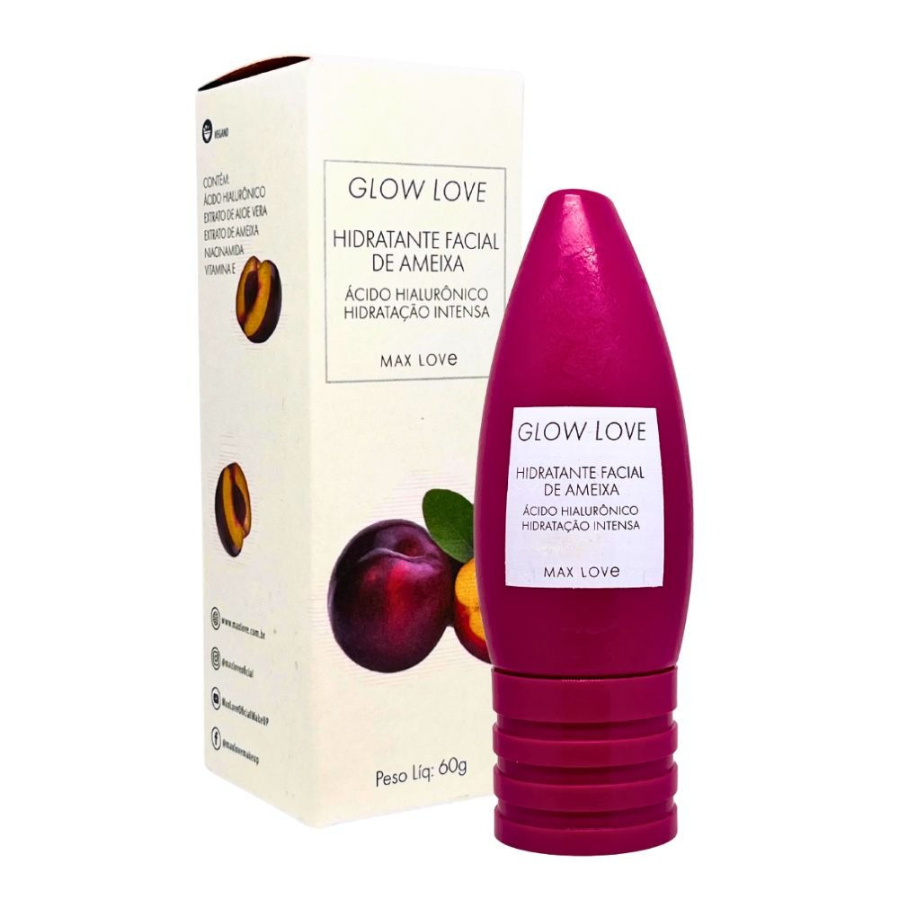 Moisturizer Facial Glow Love Plum Max Love