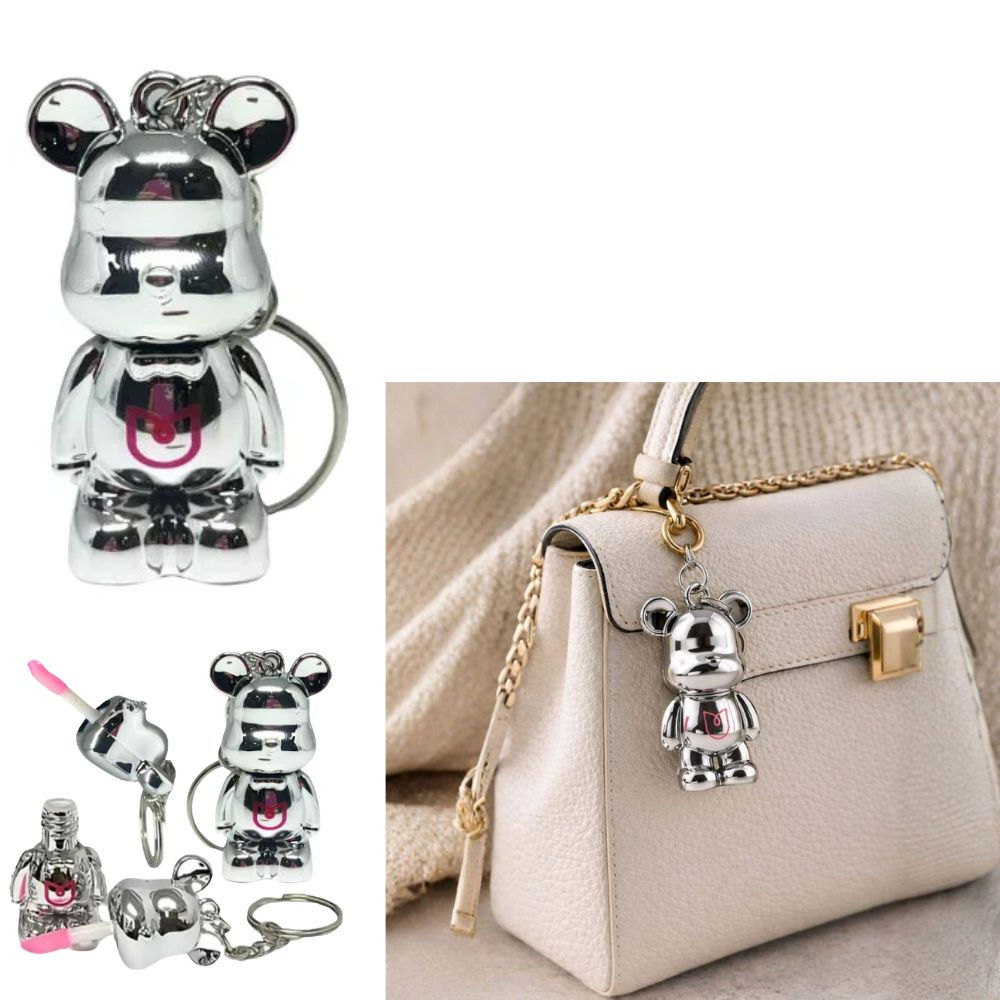 Lip Oil Metalic Bear Mia Make 521 Keychain