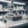 Modern science equipment on top of a book in a sleek lab space.jpg